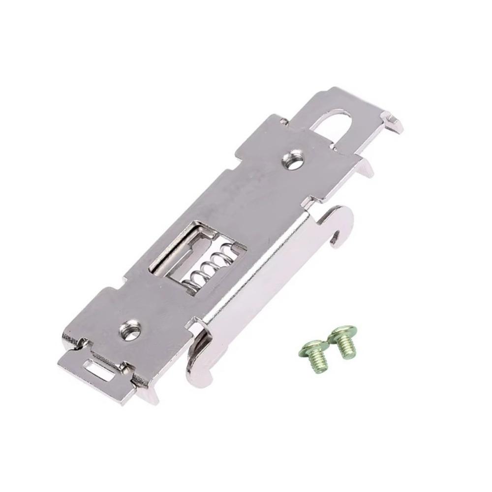 

DIN Rail Mount Single Phase Solid State Relay Clip 35MM Fixed SSR Clip DIN Rail Clip Electrical Control one size