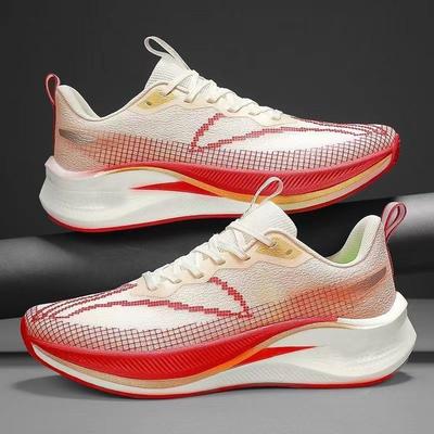 Zapatillas deportivas para estudiante malla tejida fly transpirables casuales amortiguadoras zapatos deportivos para hombre zapatos de moda zapatos de primavera y verano de una sola capa