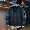 Autumn New Men's Hooded Jacket Trendy Brand Thin Cotton Clothes Versatile Darth Vader Jacket Simple Fashion Jacket