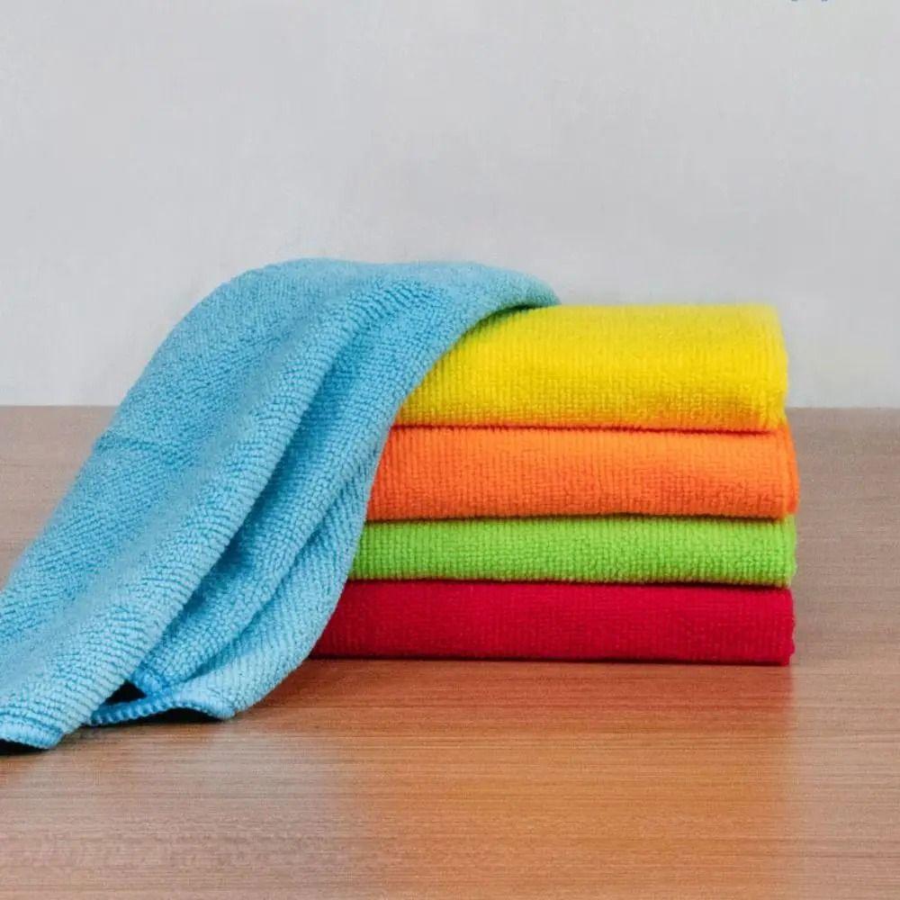 20Pcs Soft Car Cleaning Rag Thickened Super Absorbent Cloths Microfibre Cleaning Cloths  Car Wash