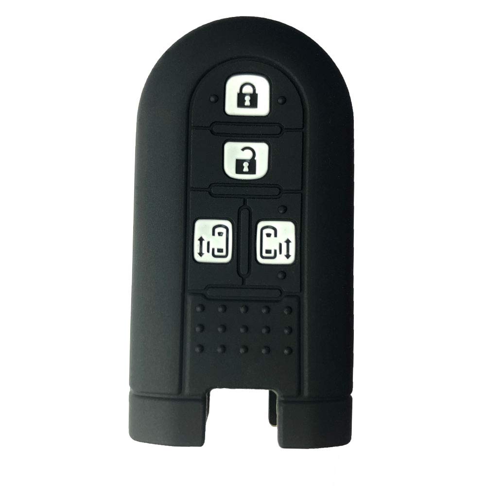 

[ZIAN] Daihatsu Smart Key Case for Cars, New Tanto/New Wake/New Move, Canvas/New Model Tall чёрный