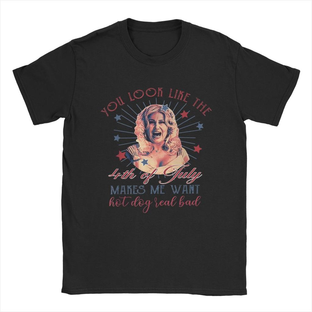 Funny You Look Like 4th Of July Hot Dog T-Shirts Men Legally Blonde Creative Cotton Tee Round Neck Short Sleeve T Shirts Tops