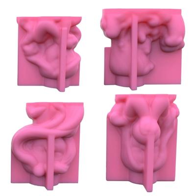 Long Haired Girl Gypsum Flower Pot Silicone Mold Epoxy Resin Casting Mold Succulent Vase Cement Mold Pen Holder Mold