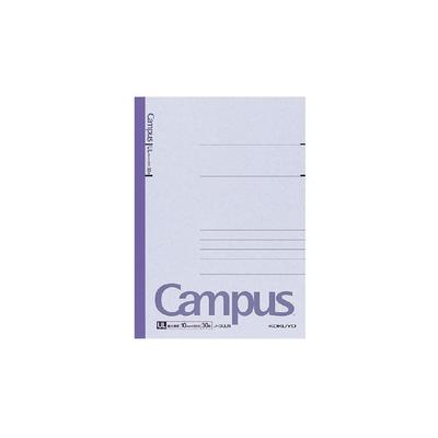KOKUYO Campus UL Extra Wide Horizontal 10mm Line 30 3ULN of Notebook, Ruled, Lines, Semi-B5, No. 6, Spacing, Sheets, No. [Set 10]
