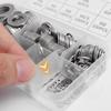 80/180/360 304 Stainless Steel Flat Washers Set, Perfect For Home Decor, Factory Repair, Kitchens, Shops & More