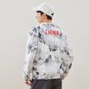 Anta Solid Color Logo Print Round Neck Fleece-Lined Warm Sweatshirt Men Tops Pure-White 152247748-1