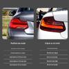 LED Tail Lights Assembly for 2014-2017 BMW 2 Series F22 - Modified Rear Lights with Daytime Running and Turn Signals