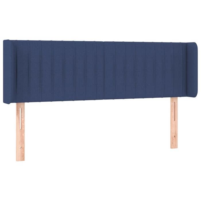 VidaXL Tête de Lit à LED Meuble de Chambre à Coucher Accessoire de Lit Double Tête de Cadre de Lit Intérieur Bleu 3123478