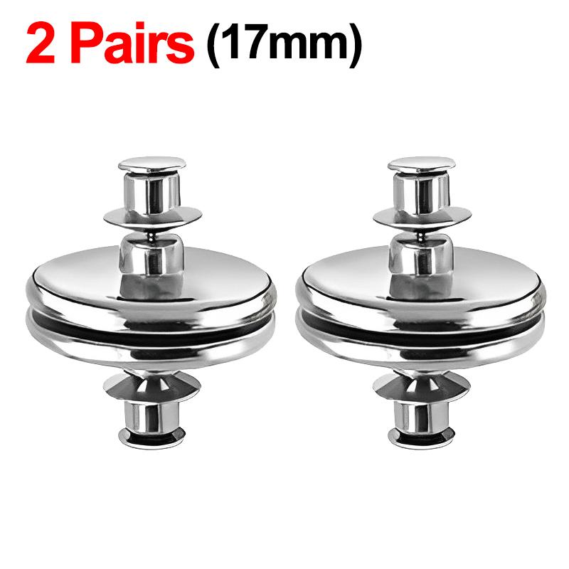 1/10Pairs Magnetic Curtain Button Detachable Window Screen Close Magnet Buckles Prevent Light Ome Office Curtain Closure Clips