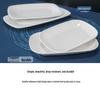 777 Food-Grade Melamine Rectangular Serving Plate
