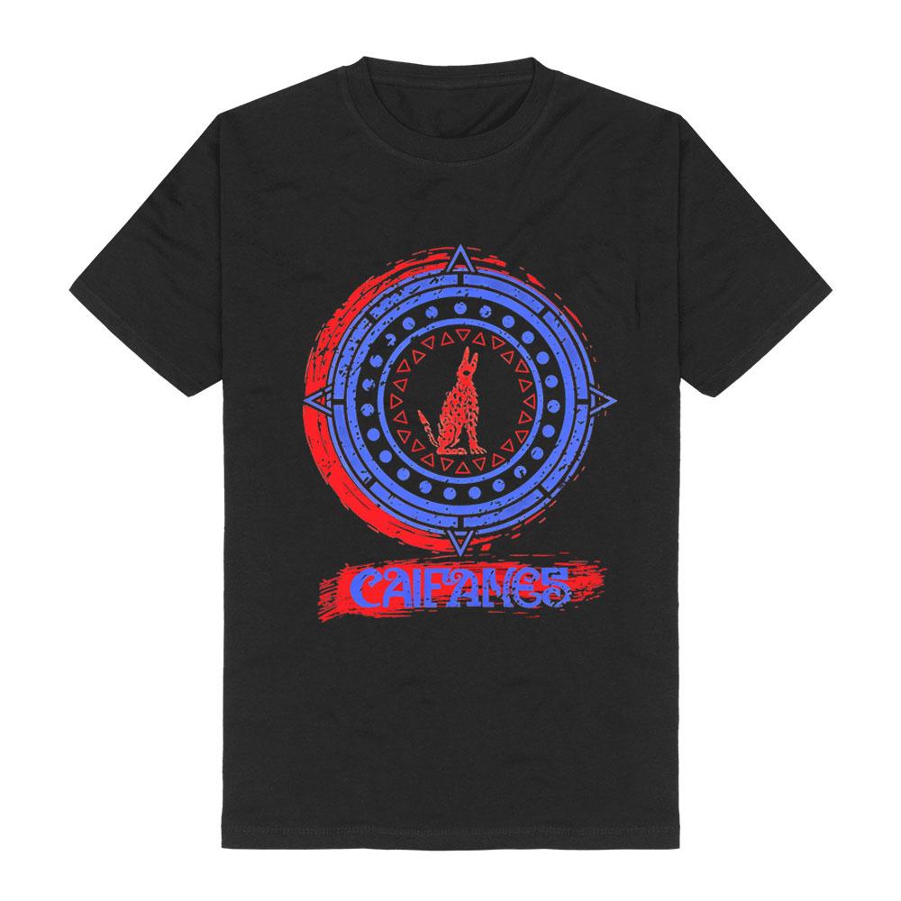 Caifanes Brújula Tee Rock Band Vintage Distressed Silk Screen Printing Vintage Rock Tee Comfortable Cotton Tshirt for Summer Unisex XS