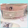 Minimalist Ballet Butterfly Ribbon Pencil Organizer With Large Capacity For Daily Carry