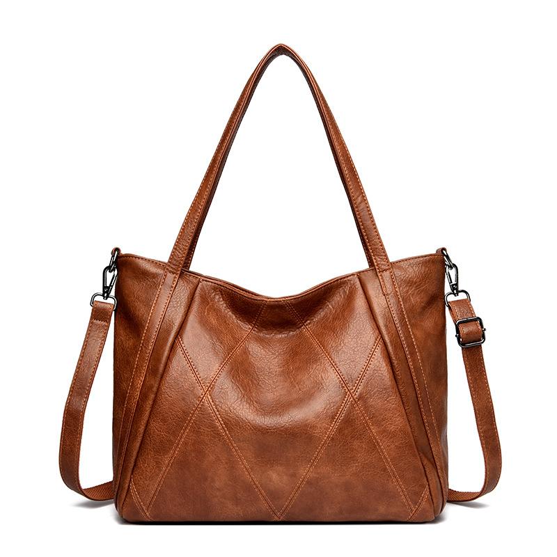 Retro Underarm Women's Bag, Large-capacity Single-shoulder Bag, High-end Commuting Tote Bag for Work