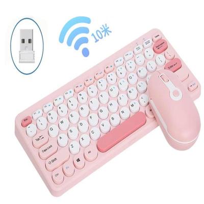 OLOEY K09 Macaron Wireless Keyboard and Mouse Set