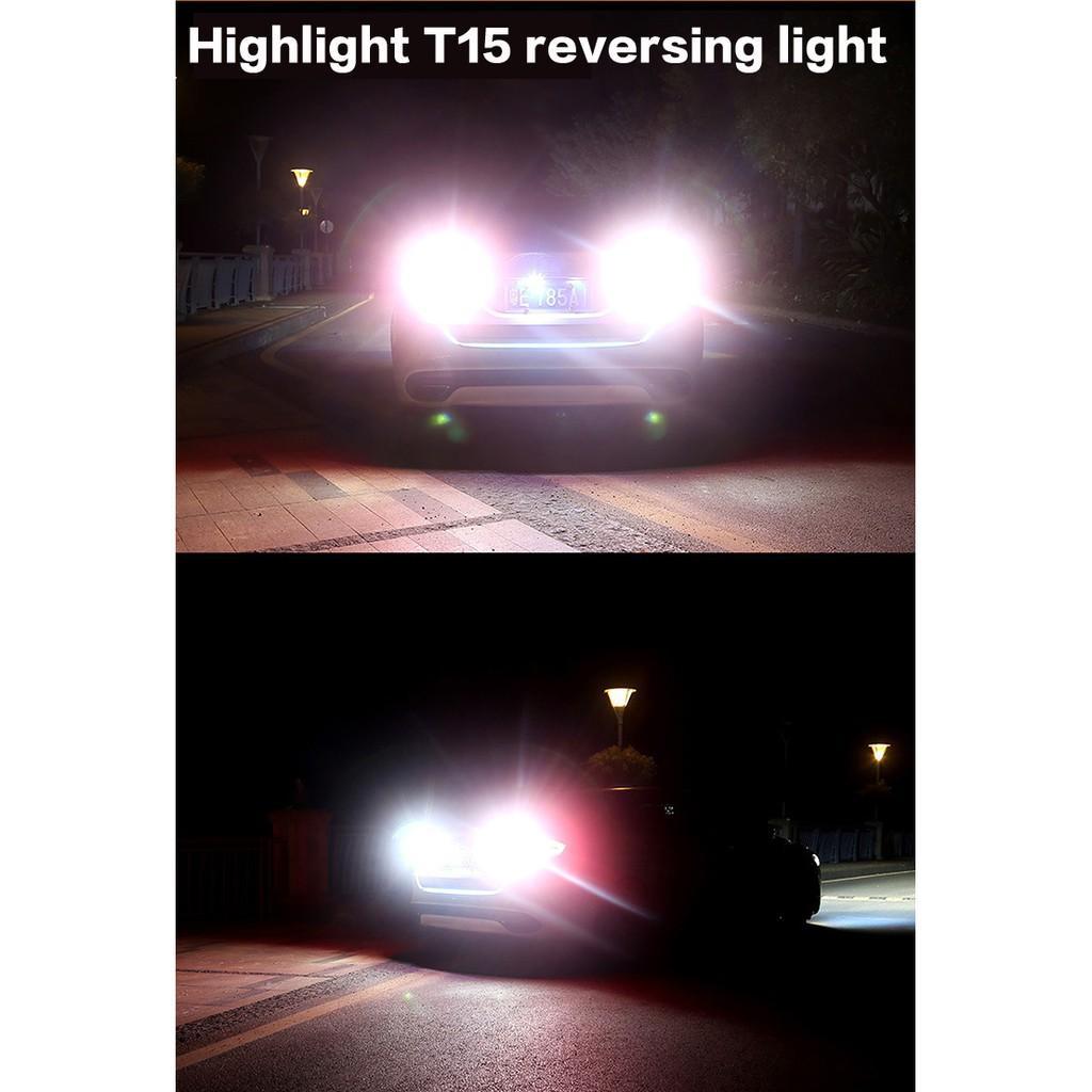 2pcs LED Light Turn Signal Brake Light Reversing Fog Light Bulb T20 1156 1157 T15 Ba15s W21w Py21w