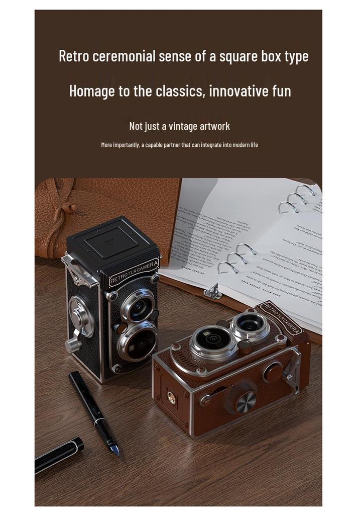 Retro Camera LK019: HD Digital Student Gift, Portable Pendant CCD for Travel