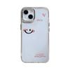 Love English smile applies to iPhone17ProMax transparent mobile phone case Apple 16 soft case 14/13 anti-drop x