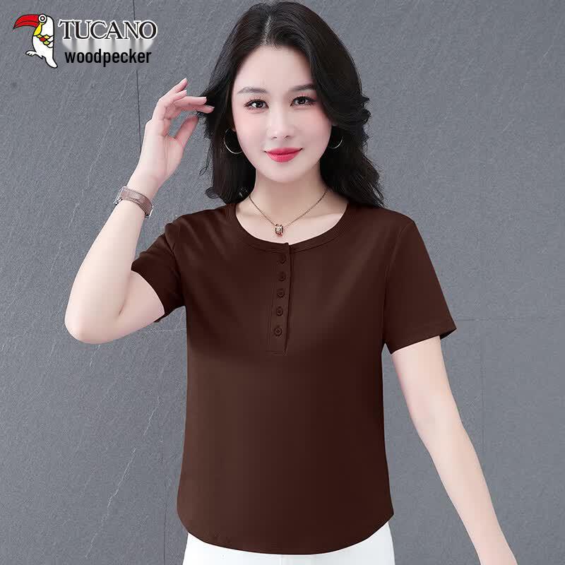 TUCANO Women s 2026 Summer Casual Short Sleeve T-Shirt XL