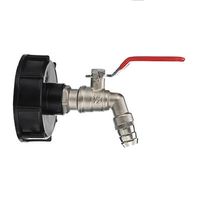 1-1//2 Inch by CHILUVU 1000l S60x6 IBC Water Tank Adapter Stainless Steel Female Coarse Thread Quick Connect Hose Pipe Tap Replacement Valve Fitting Parts Industrial Hardware