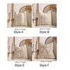 Wear-resistant Bohemian Fringe Pillow Cover Modern Pillow Case Throw Pillow Cover  Bedside