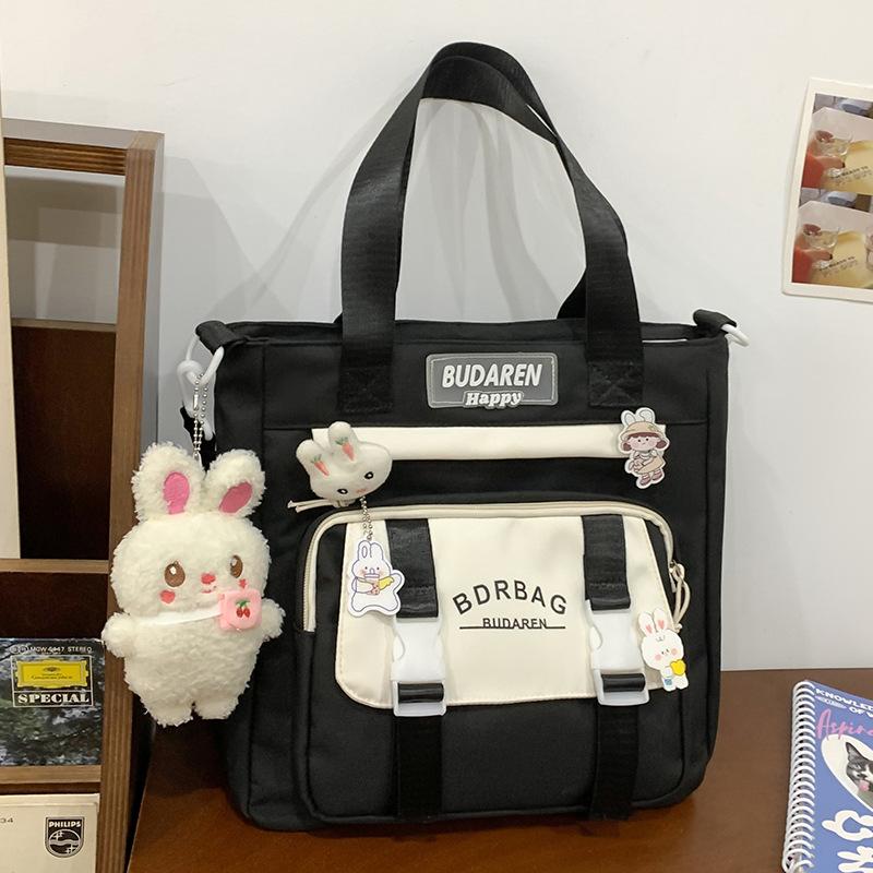 Schoolbag Children Elementary School Girls Junior High School Students Large Capacity Color Blocking Large Capacity Backpack