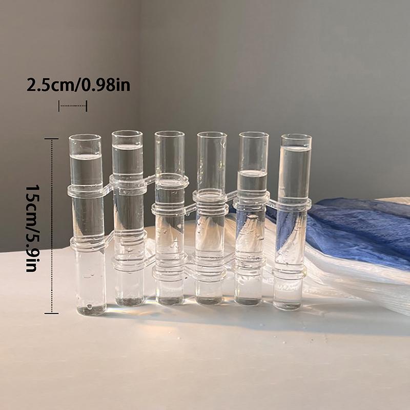 Навесная стеклянная ваза для цветов, пробирка, креативный держатель для растений, гидропонный контейнер, гостиная, офис, обеденный стол, цветочный домашний декор