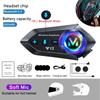 800mAh Motorcycle Helmet Bluetooth Headset Waterproof Voice Assistant Moto Earphone Motorbike Hands Free Wireless Headphone