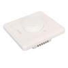 Wall Mount Volume Control Knob 10W Volume Control Wall Plate Rotary Knob Volume Controller for Home Speakers White