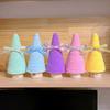 5 Pcs Easter Yarn Wrapped Mini Trees - Pastel Multicolor - Easter Decorations