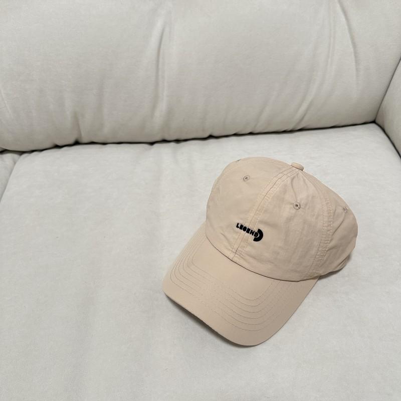 New quick-drying sun hat spring and summer letter embroidered baseball cap men's and women's casual versatile cap
