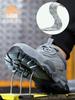Electrical Insulation 6kV Work Shoes Men Composite Toe Security Boots Puncture-Proof Safety Shoes Men Work Sneakers Lightweight