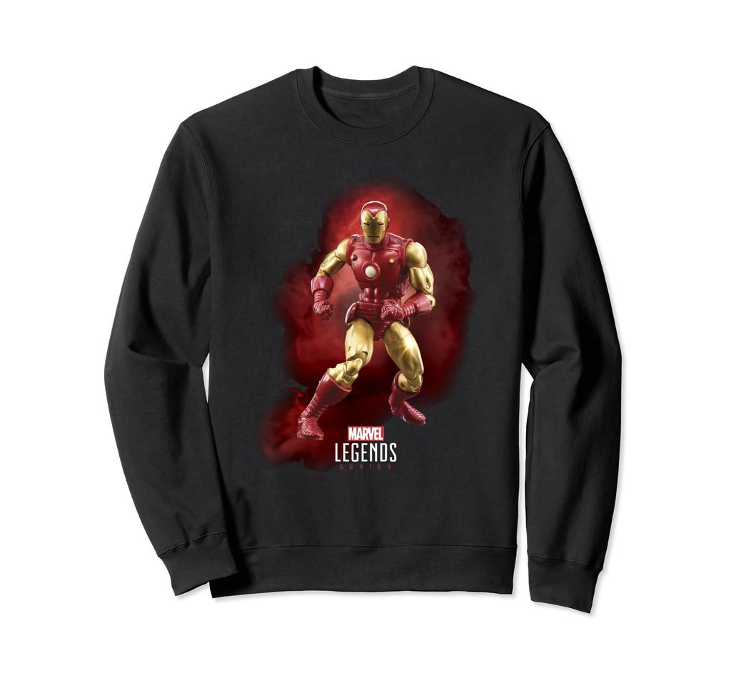 Marvel Legends Series Classic Iron Man Portrait Sweatshirt
