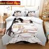 3D Anime Azur Lane Bedding Set Printed Bed Set With Pillowcase Bed Duvet Cover Soft Single Double Queen Super King Size Bedroom