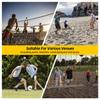 Portable Beach Volleyball Net with Stand and Volleyball for Backyard Outdoor Beach Volleyball  and Net Set