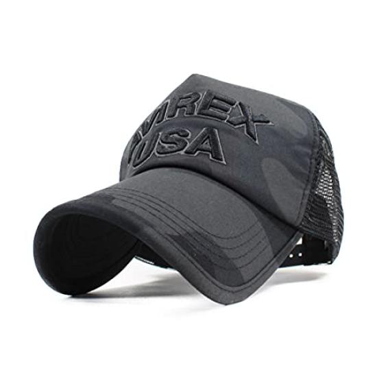 

AVIREX Mesh NUMBERING Plus XL Camo Men s Cap, USA, Size, (Black (USA), XL)