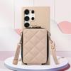 Crossbody Zipper Cards Solt Wallet Leather Case For Samsung Galaxy S24 Ultra S23 Plus S22 A55 A15 A35 A25 A05 A05S A14 A24 A54
