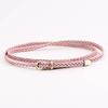 8 Colors for Choose Casual Women Party Thin Pin Buckle Woven Braided Belt Waist Strap Waistband