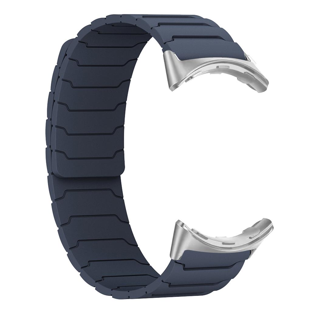 Magnetisk rem for Google Pixel Watch 4 3 2 1 41mm Silikonbånd for Google Pixel Watch 4 3 45mm Armbånd Tilbehør