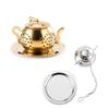 Versatile Teapot Feature Lid And Integrated Tea Filter Strainer 304 Nonrust Steel For Any Occasion Easy Cleaning