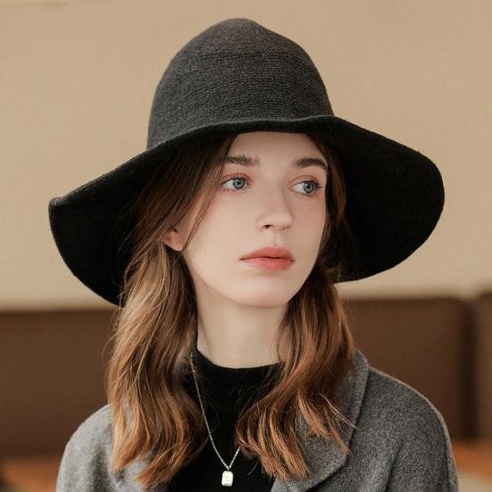 Čarodějnice Cosplay Klobouk Halloween Kostým Pletené Skládací Špičaté Jednobarevné Foto Rekvizita Maškarní Festival Dekorace Čepice Čepice