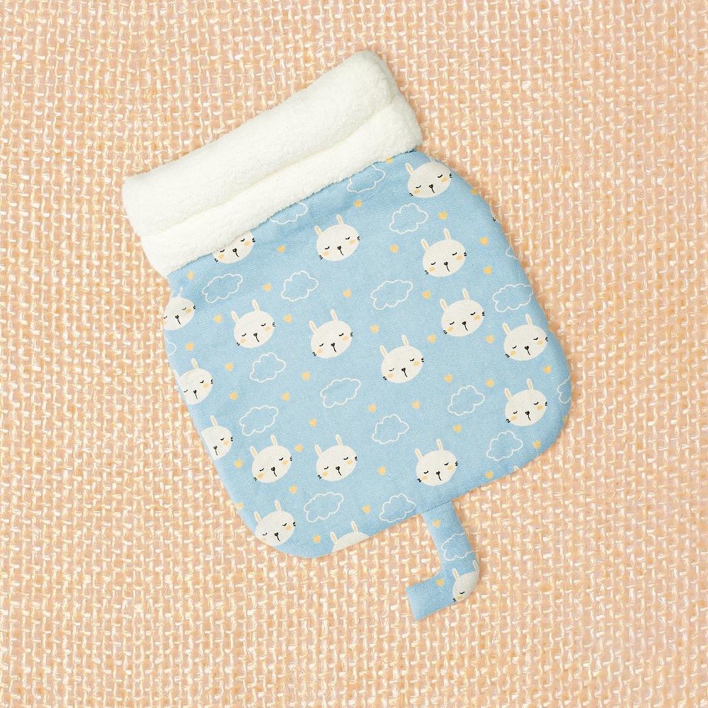 Cat Sleeping Bag for Indoor Cats Winter Soft Plush Cat Sack Self Warm Pet Bed Cave Kittens Tunnel Pet Hideaway Calming Bed