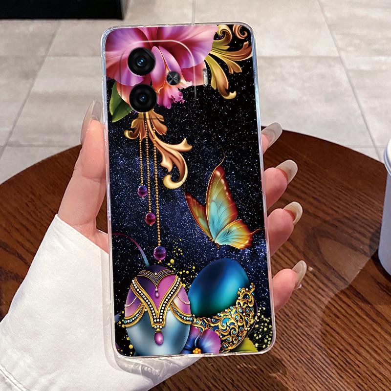 Cases For Vivo IQOO Z9 Turbo Turbo+ Shell Capa Clear Silicone Jelly Soft TPU Back Cover For IQOO Neo 10R Vivo Y200 GT Phone Case