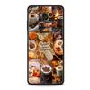 Pumpkin Autumn Leaves Coffee Phone Case Cover  for Xiaomi Poco F7 Ultra F6 F5 F4 F3 X6 X5 X4 X3 NFC C51 C55 M4 GT Soft TPU Shell
