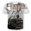 Popolare T-shirt Sinfonica Metal EPICA Stampata 3D per Uomo/Donna Estiva Hip Hop Tendenza Manica Corta Maglietta Oversize Girocollo Y2k Top