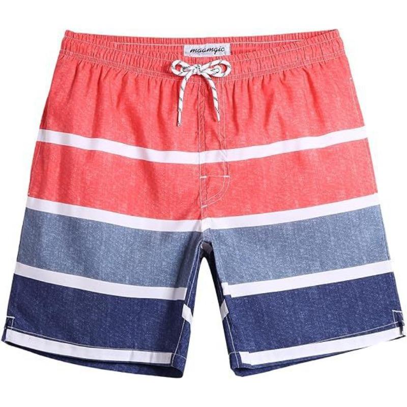New Independence Day D Printed Casual Breathable Men's Beach Pants Breathable and Comfortable
