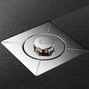 Stainless Steel Floor Drain Cover Foot Press Floor Drain Stopper  Bathroom Drainage
