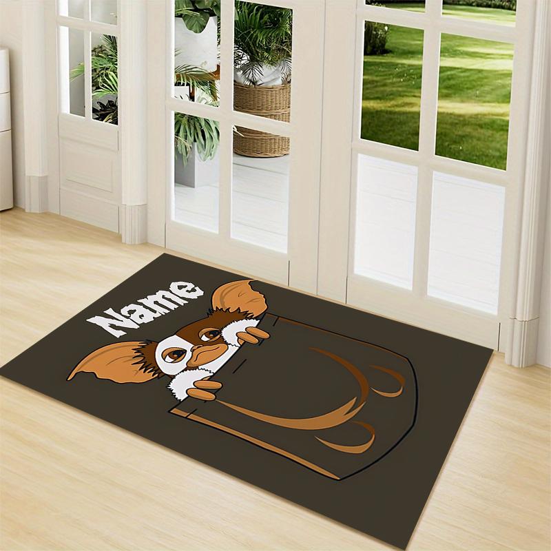 Custom Name Creativity Carpet Rug Customizable Soft Washable Anti-Slip Home Living Room Sofa Mats Personalized Rug. 0909113