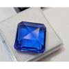18-20 Ct Natural Blue Sapphire Square Cut Fabulous Certified Loose Gemstone