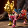 Adorable Dog Figurine | Lightweight Resin Construction, Compact Modern Design, Statue, for