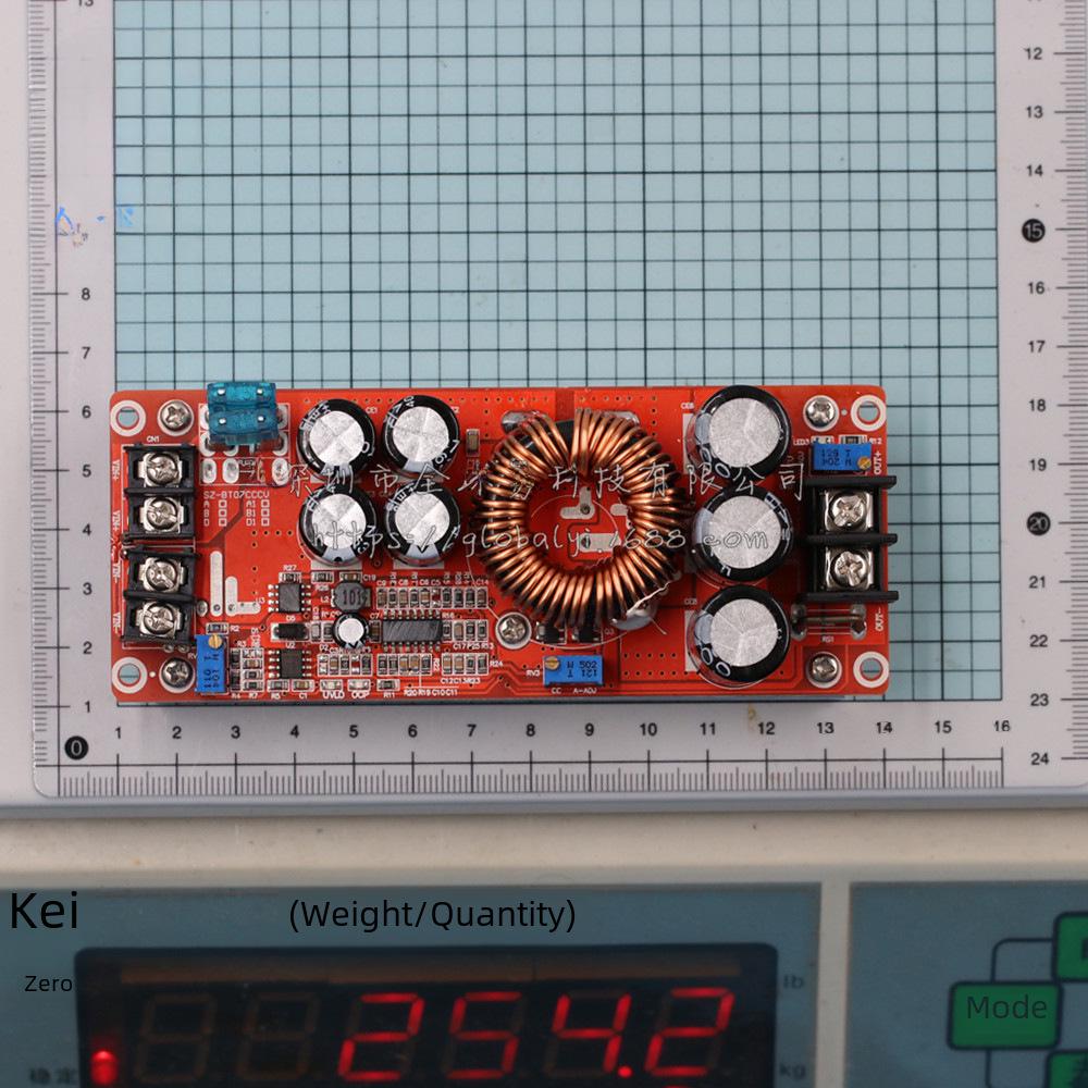 Einstellbares DC-DC-Aufwärtswandlermodul mit 1200 W zum Laden von Fahrzeugen